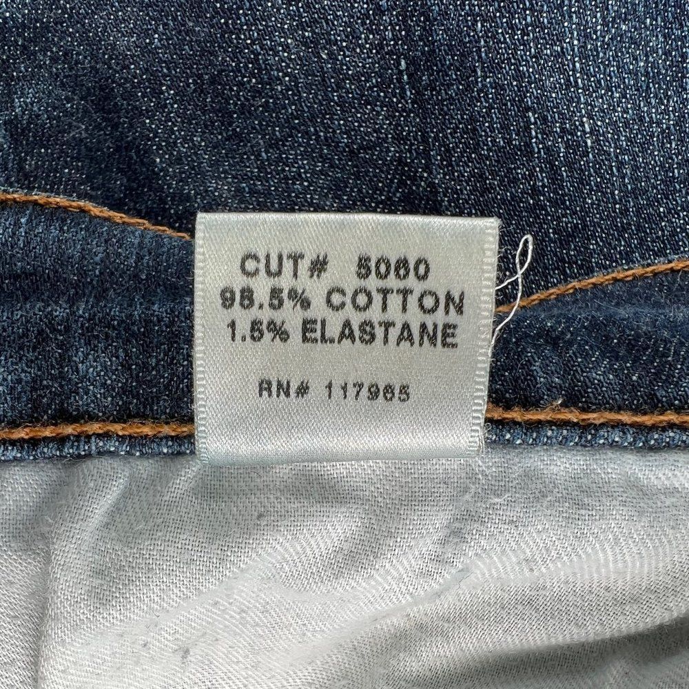 J. Brand Jeans Women's Size 30 Dark Wash Mid-Rise Denim Skinny Jeans - Picture 10 of 11